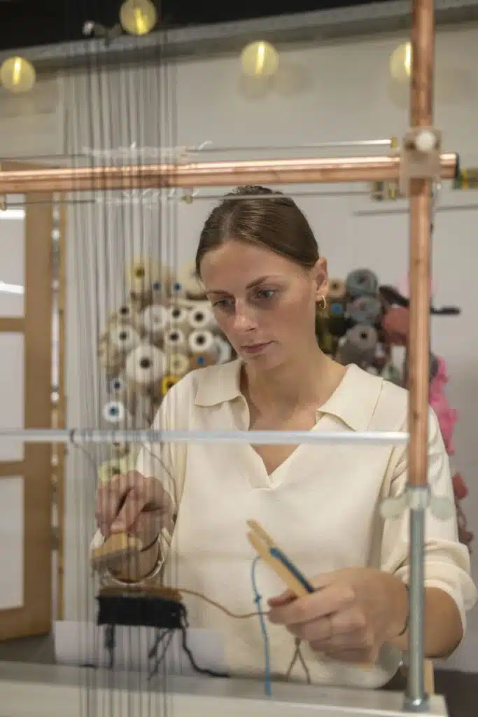 Met een ergonomisch weefgetouw weef je pijnloos