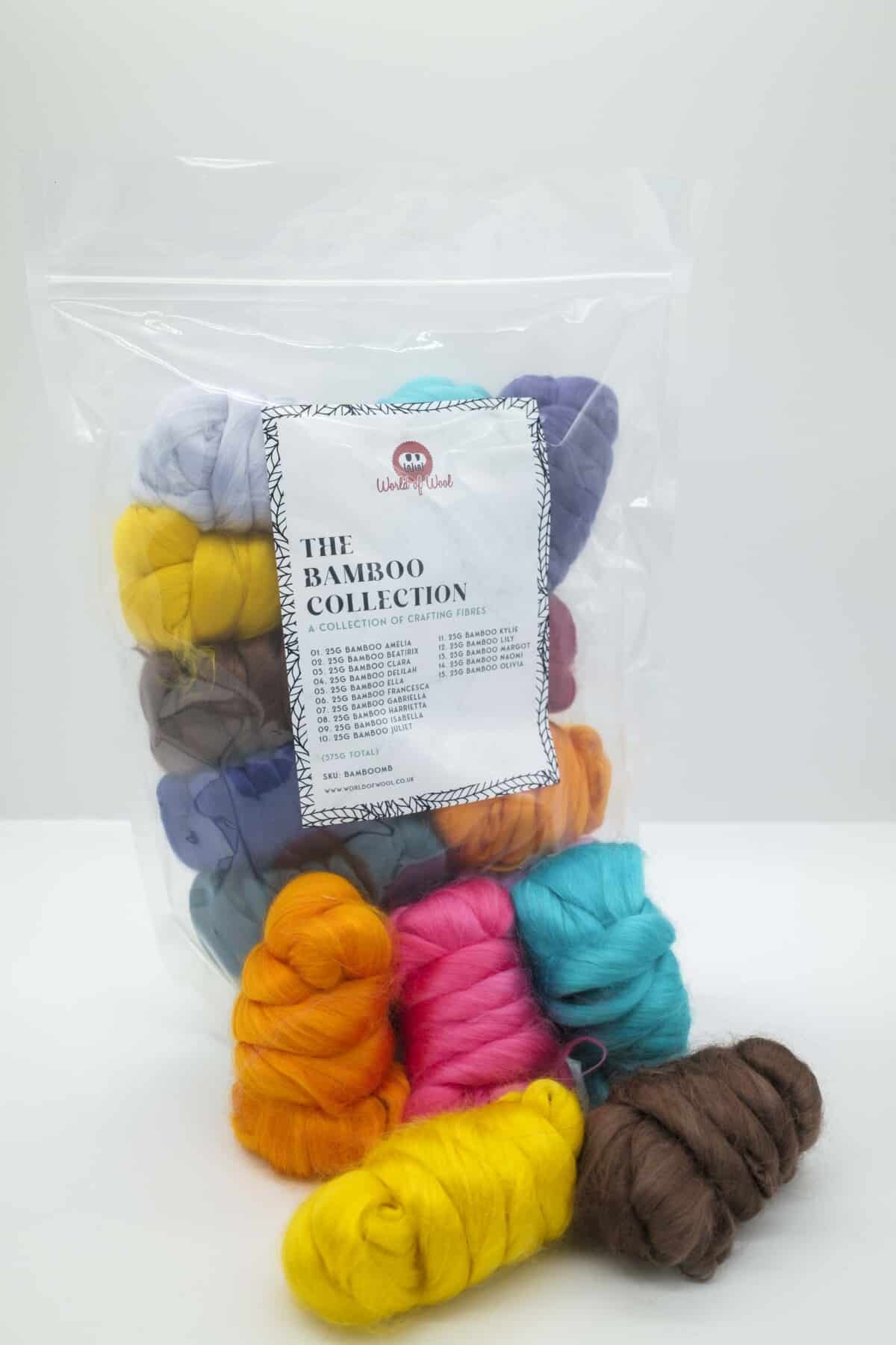 Fibre 100% Bambou de World of Wool