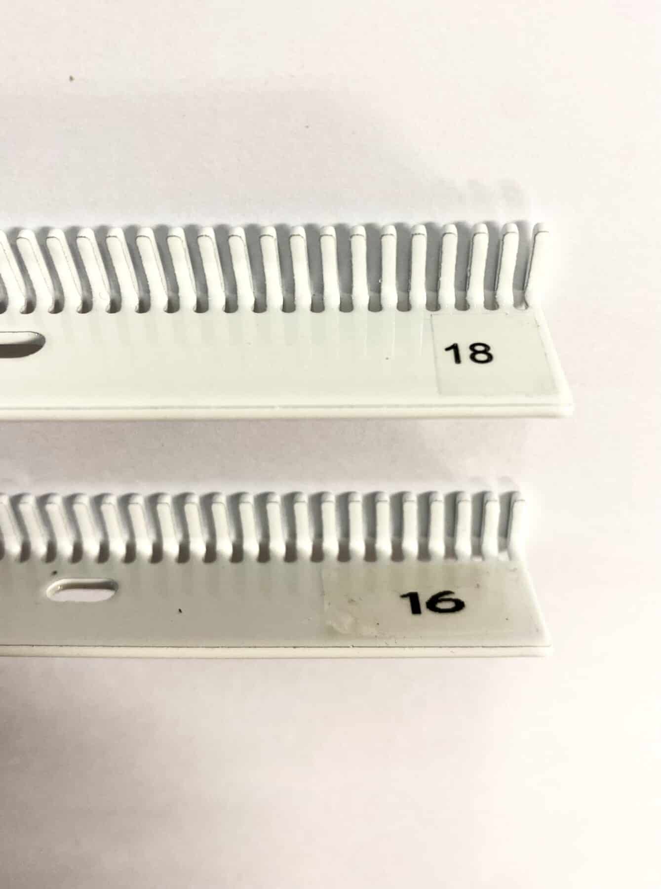 set of combs 16&18" for Chloe