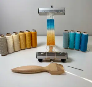 Liz Whiteside Studio – des fils multicolores